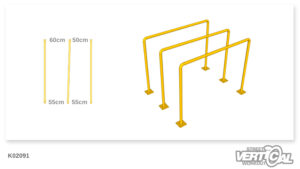 Barres parallèles triples 1200 Power