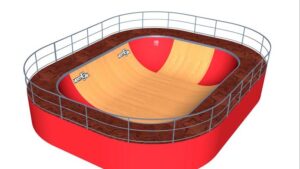 Mini-rampe MSR Bowl 3.0 m