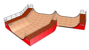 Mini-rampe MSR Hip Spine closed 9.0 m + 9.0 m