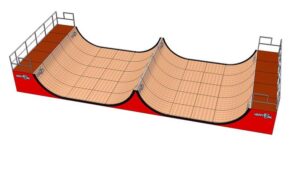 Mini-rampe MSR Spine 7.5 m