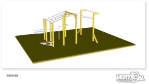 Station de street workout d'occasion